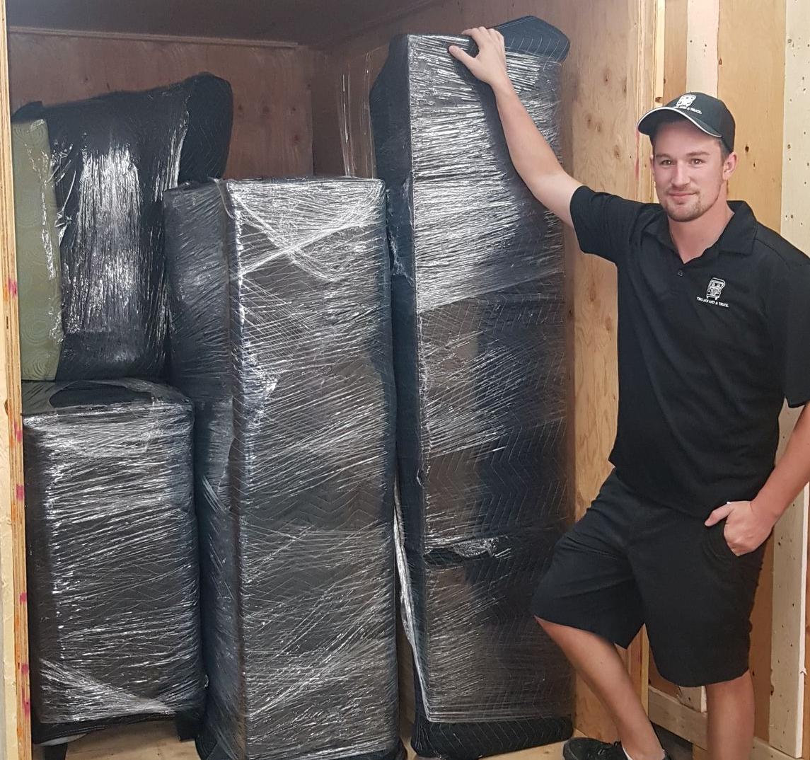 Indoor Oshawa storage solutions with professional moving services