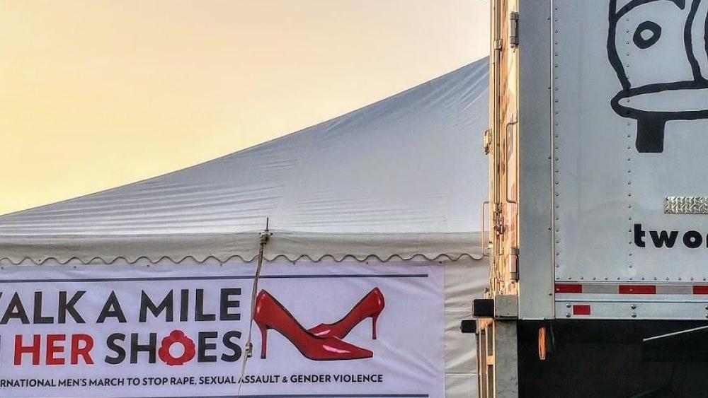 Walk a mile in her shoes