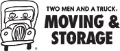 TWO MEN AND A TRUCK Moving and Storage logo