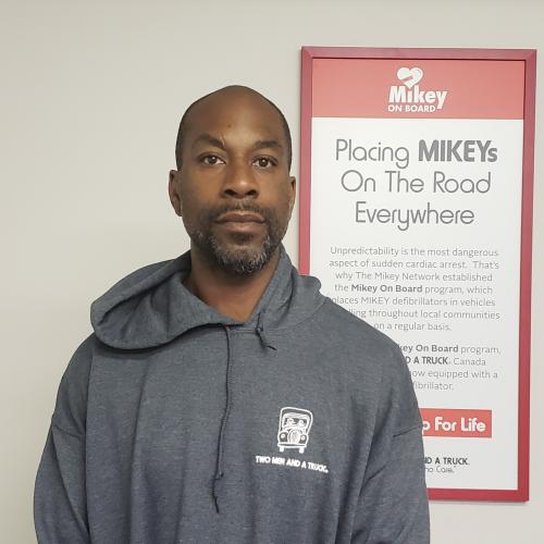 Professional Winnipeg mover and driver, Andre Laidlow