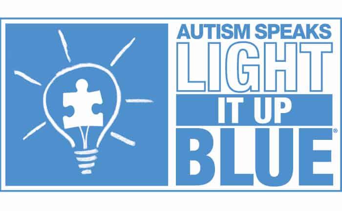 Light it up blue logo