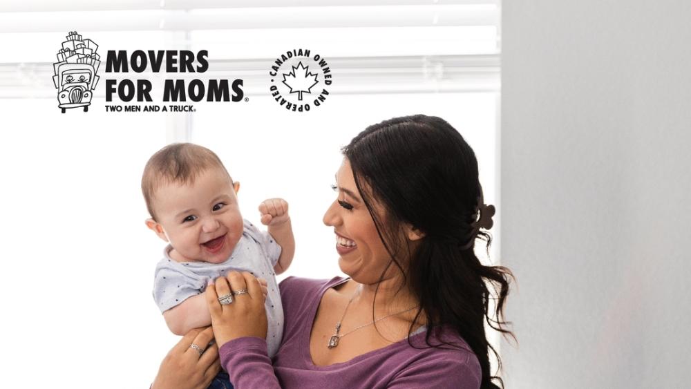 Mother holding a baby